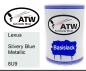 Preview: Lexus, Silvery Blue Metallic, 8U9: 500ml Lackdose, von ATW Autoteile West.